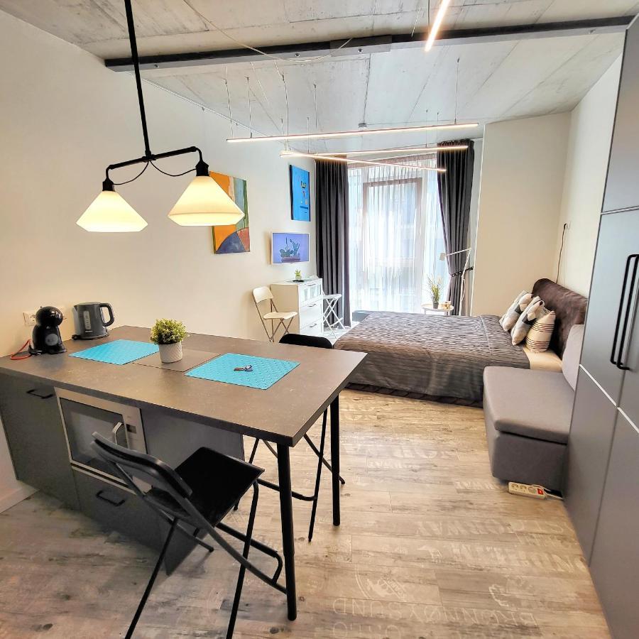 Happy Inn Laime Studio, Self Check-In-24-7, A-C, Parking-In-The-Underground-Garage ヴィリニュス エクステリア 写真