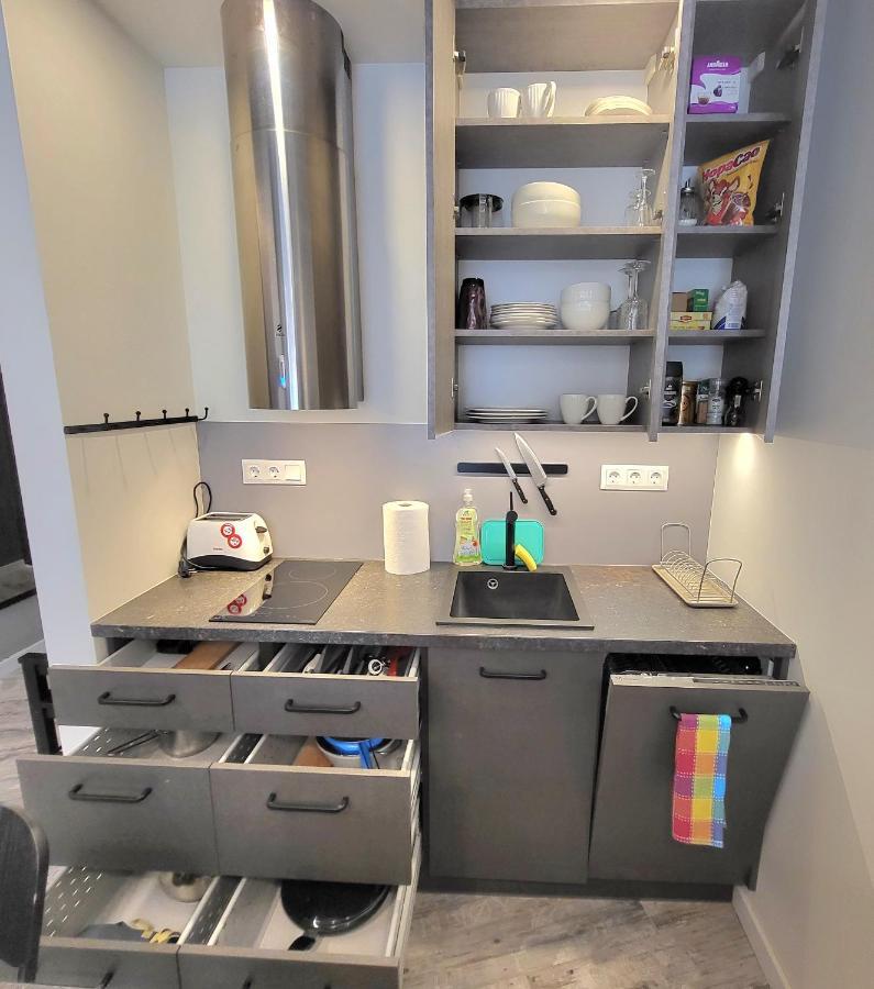 Happy Inn Laime Studio, Self Check-In-24-7, A-C, Parking-In-The-Underground-Garage ヴィリニュス エクステリア 写真